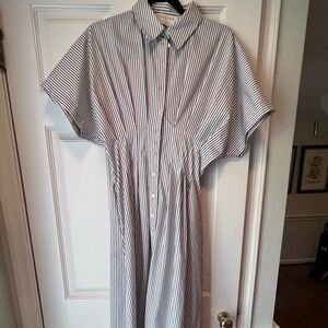 Anthropologie Exquise The Tobie Shirt Dress